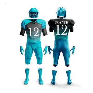 Maillot de football américain de haute qualité, fabriqué en tissu 100 % polyester respirant, pour adultes unisexes, entraînement et matchs officiels d'équipe. - Product Image 4