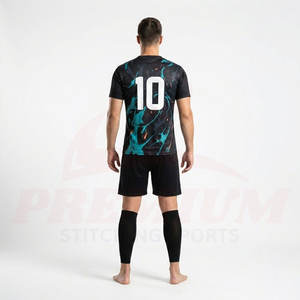 Uniforme de Fútbol Personalizado OEM para Equipos, Conjunto de Fútbol con Impresión de Nombre y Número - Product Image 3