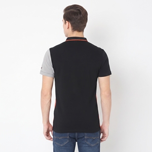 Chemise Homme 200 en Jersey 100% Coton de Haute Qualité, Tricotée Unie, Broderie, Séchage Rapide, Manches Courtes, Boutons, Logo Personnalisé sur le Devant - Product Image 2