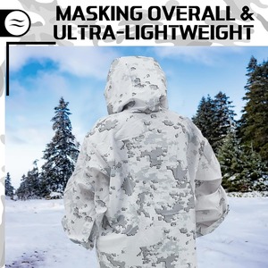 Ensemble veste et pantalon de chasse camouflage de haute qualité, vêtements d'aventure en plein air, fournisseur en gros - Product Image 3