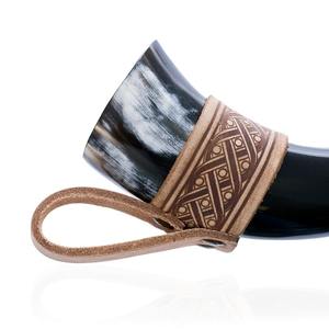 Vaso de Cuerno de Búfalo Fino, Hecho a Mano, Duradero, Único, Estilo Vikingo, Tradicional Escandinavo, Coleccionable - Product Image 2