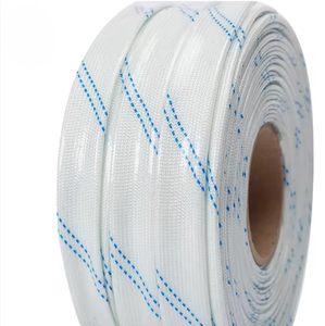 Manchon isolant en PVC, résistant aux hautes températures, vente directe d'usine, gaine en fibre de verre enduite de PVC. - Product Image 1