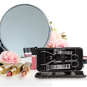 New Arrival Customizable 7-Pc Manicure Pedicure Set Stainless Steel Beauty Care Instrument for Women Men OEM ODM Serviced <b>Box</b> - Product Image 3