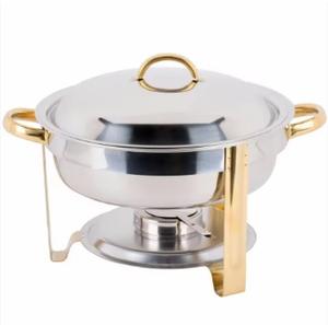 Juego de vajilla de acero inoxidable para buffet, calentador de alimentos, más vendido, para bodas y restaurantes, disponible a precio mayorista - Product Image 6