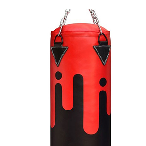 Sac de frappe professionnel robuste en cuir léger avec logo personnalisé, équipement d'entraînement de haute qualité avec rotation à 360 degrés - Product Image 6