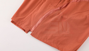 Pantalones Cortos Bermuda para Hombre, Color Verde Azulado Sólido, de Secado Rápido, 100% Algodón, Cintura Elástica con Cordón, Ropa Deportiva Informal - Product Image 4