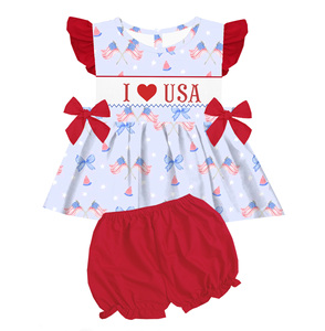Wholesale from Vietnam. Baby boy <b>bubble</b> perfect for everyday wear summer and Independence Day - Product Image 2