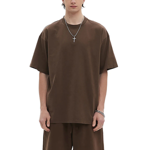 Camiseta Oversize Unisex de Algodón 100% con Logo Personalizado, 250 gramos, Bordado, Lavado Ácido para Hombre - Product Image 1