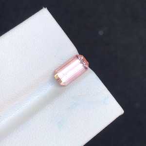 Tourmaline rose pêche taille octogonale, pierre précieuse naturelle d'origine afghane, pierre brute de haute qualité pour bijoux, vente en gros - Product Image 2