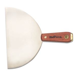 Couteau à mastic à rayures en chêne massif, avec manche en bois - Product Image 4