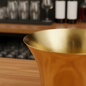 Seau à glace élégant à double paroi en acier inoxydable avec pinces à glace – Glacière isotherme premium pour refroidir le vin lors de fêtes, hôtels et événements - Product Image 3