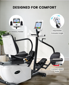 Medical Ellipticals Cross Trainer Rehabilitation Therapy Supply <b>Pedal</b> Stepper <b>Exercise</b> Machine - Product Image 5