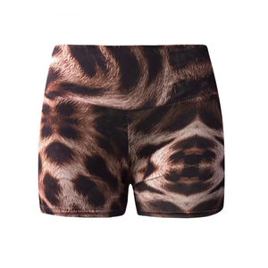 Nouveaux shorts de sport pour femmes, taille haute, imprimés par transfert thermique, coupe simple, pour la gym et les activités sportives, légers et coupe-vent, vente en gros - Product Image 5