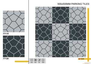 กระเบื้องปูพื้นกลางแจ้งทนทานต่อสภาพอากาศ ขนาด 500x500 มม. ออกแบบมาเพื่อสภาพอากาศสุดขั้ว พร้อมคุณสมบัติป้องกันการลื่นและรับน้ำหนักได้ดี - Product Image 4