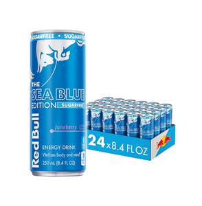 เรดบูล น้ำผลไม้ผสมพลังงาน รุ่นจูนเบอร์รี่ ซีบลู 24x250 มล. กระป๋อง  ประกอบด้วยทอรีน 0.4 เปอร์เซ็นต์ สำหรับกระบวนการทางชีวภาพต่างๆ - Product Image 5