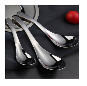 Stainless Steel <b>Soup</b> <b>Spoon</b> household dinner Table Decor Use Good Quality and Amazing Prices - Product Image 6