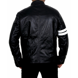 Veste en cuir véritable pour homme, nouvelle collection, design tendance, manches longues, style streetwear, veste en cuir professionnelle - Product Image 6
