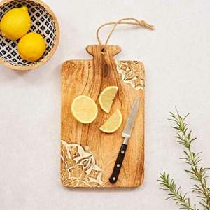 Tabla de Cortar Rectangular de Madera Royal Artisans, Ecológica, para Cocina y Comedor - Product Image 1