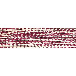 Cordón de cuero trenzado Bolo de 4mm, 5mm, 6mm, precio de fábrica al por mayor, cordón de cuero para accesorios de joyería, componentes en 2 colores - Product Image 3