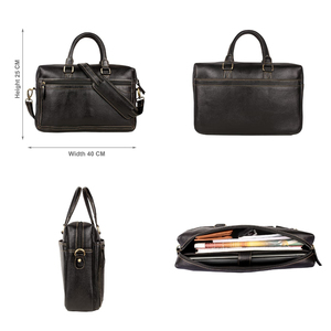 Multifunctional Laptop Bag Waterproof Padded Computer Case with Adjustable <b>Strap</b> Business Office Travel Carrying <b>Backpack</b> Style - Product Image 4