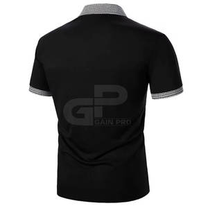 Chemise polo en coton piqué classique, légère et confortable, pour homme, idéale pour les occasions décontractées, les voyages, le sport et l'entraînement. - Product Image 2