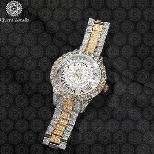 Montre de luxe Charm Jewells en acier inoxydable, boîtier de 38 mm, mouvement mécanique, cadran en cristal saphir, bracelet de mode pour homme de 20 mm, date automatique - Product Image 5