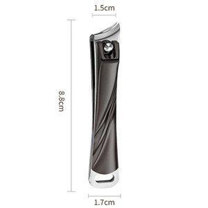 ที่ตัดเล็บสแตนเลสแบบมืออาชีพ ทนทาน ขอบเฉียง โค้ง สำหรับเล็บขบ 1/2 ชิ้น - Product Image 1