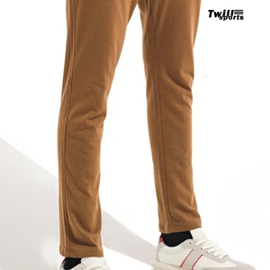 Pantalon en toile de coton biologique 100% pour homme, coupe slim classique Twill-Sports, léger, respirant, séchage rapide, extensible - Product Image 4