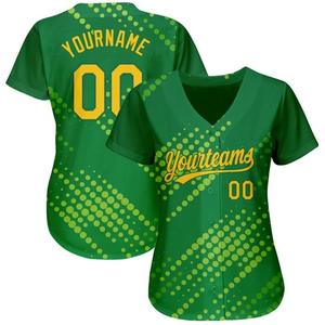 Maillot de baseball et de softball pour hommes et femmes, respirant, imprimé par sublimation 3D, uniforme d'équipe, vêtements de sport athlétiques - Product Image 4