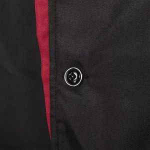 Uniforme de Cocina Personalizado con Logotipo Bordado, Tela de Mezcla de Algodón para Chef, Uniforme Transpirable y Profesional para Restaurante, Hotel, Cafetería - Product Image 3