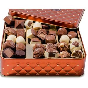 Plateau de service de luxe en métal doré avec poignée, plateau décoratif pour fruits, chocolats et bonbons, idéal pour centre de table de mariage - Product Image 5