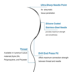 Kit pour étudiants en médecine, grand coussin en silicone, 14 plaies pré-découpées, instruments en acier inoxydable, certifié CE, manuel de la marque By Grip Surgical - Product Image 4