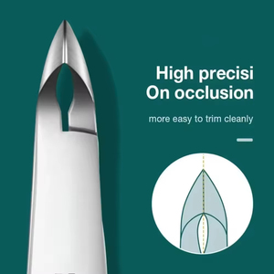 <b>Small</b> Curved Stainless Steel Cuticle Nippers Professional High Quality Manicure Pedicure <b>Tool</b> Nail Care Plier - Product Image 4