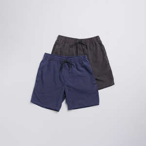 Pantalones Cortos Deportivos Casuales con Cordón Ajustable para Hombre, 100% Algodón Puro, Estampado Puff, Alta Calidad, Lavados, Talla XS, Diseño Personalizado, Patrón de Malla de Rizo - Product Image 4
