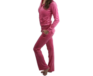 Conjunto Deportivo Ligero con Capucha Transpirable para Mujer, Dos Piezas, Largo Completo, Personalizado, Venta al Por Mayor - Product Image 1