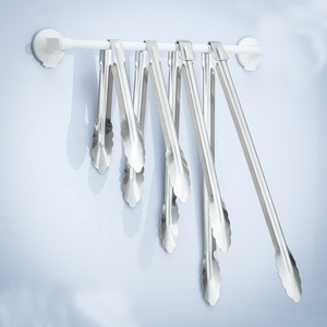 Pinzas de silicona multiusos para cocinar, servir, barbacoa, ensalada, pan, pasta y actividades de cocina casera - Product Image 6