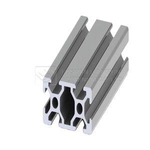 Profilé carré en aluminium extrudé industriel robuste Langle LE--8-40120 8080W, cadre en alliage, soudable, découpe sur mesure 1% - Product Image 4