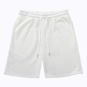 Shorts de sport pour homme en polyester respirant, couleur unie, séchage rapide, avec cordon de serrage à la taille et poches, longueur courte, style décontracté - Product Image 4