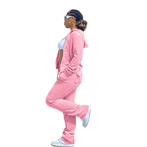 Custom Wholesale Women Tracksuit <b>Set</b> Hoodie <b>Jogger</b> 2 Piece Outfit Casual Sweat Suit Lounge Wear Fashion <b>Matching</b> <b>Set</b> - Product Image 6