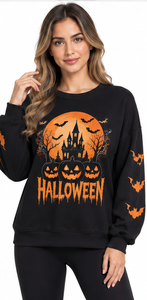 Sudadera de Halloween con Gráfico de Esqueleto Vintage, Cuello Redondo, Manga Larga, Estilo Gótico, Unisex, para Otoño e Invierno - Product Image 6