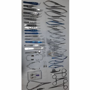 Juego de Instrumentos Quirúrgicos Oftálmicos de Acero Inoxidable Superior A-1 VERITAS, Kit de Suministro Clínico Reutilizable para Cirugía Ocular de Precisión, OEM - Product Image 3