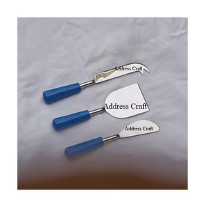 Newly Designed <b>Cheese</b> <b>Knife</b> <b>Set</b> With Wood Handle Heart Shape <b>Knife</b> <b>Cheese</b> Serving Fork Spreader For Home Hotel Wedding Tableware - Product Image 5