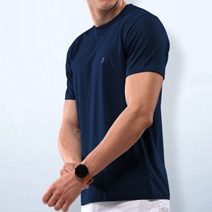T-shirts pour hommes de haute qualité, printemps-été, 100% coton, personnalisables, anti-rides, manches courtes, taille standard, imprimés tendance - Product Image 3