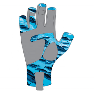Gants de pêche demi-doigts en cuir Barco BLI-3002 de haute qualité, personnalisables, prix de gros, impression par sublimation, silicone - Product Image 4