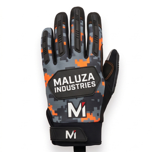 Premium Quality Impact Resistant Mechanic Safety <b>Gloves</b> Anti Slip Padded Microfiber Palm Polyester <b>Moisture</b>-Wicking Latex-Free - Product Image 2