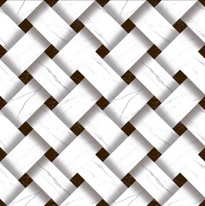 Muestra gratis 30x30 azulejo de porcelana pulida esmaltada brillante azulejos de pared digitales de cerámica 3D 300x300mm mármol exterior salón Baño - Product Image 5