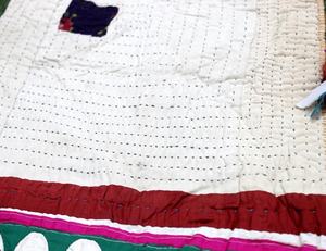 Bolso de dote Rabari indio Bolso hecho a mano vintage Bolso gitano Kantha - Product Image 6