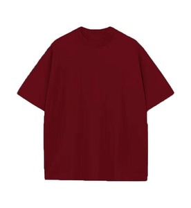 เสื้อยืดผู้ชายไซส์ใหญ่สไตล์คลาสสิกจากปากีสถาน ขายส่ง โลโก้ด้านหน้าสั่งทำได้ สีสันหลากหลาย เป็นมิตรต่อสิ่งแวดล้อม ผ้าฝ้าย 100% เสื้อยืดโอเวอร์ไซส์ รับผลิตแบบ OEM - Product Image 5