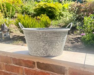 Jardinières, fournitures de jardin, jardinière galvanisée pour la maison, les hôtels et les restaurants, pots à fleurs en zinc pour le jardin - Product Image 5