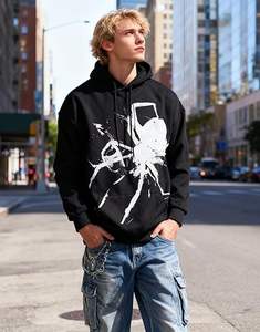 Sudadera con Capucha Unisex de Spider Horror, Estilo Y2K, Ropa Urbana Oscura, Gótica, Punk, Imprescindible para la Moda Urbana - Product Image 2